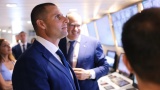 Le 1er ministre maltais à bord du MSC World Europa pour l’alimentation électrique à Quai