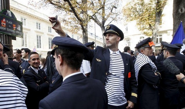 Prudhomme géant chez Air France