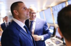 Le 1er ministre maltais à bord du MSC World Europa pour l’alimentation électrique à Quai